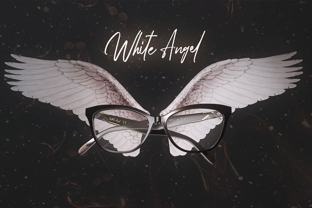 White Angel eyewear