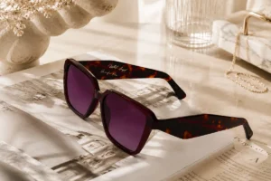 Tortoise acetate sunglasses